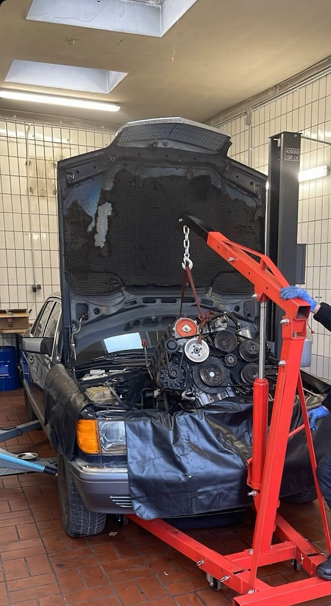 In der Werkstatt – Autopark Mannheim